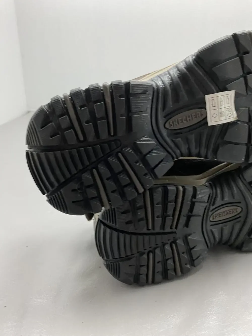 Skechers Sport SN 50172 Shoes Mens Size 8 Brown Leather Low Top Walking Sneakers
